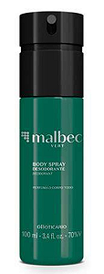 Body Spray Desodorante Malbec Vert 100ml