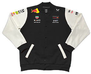 Moletom Varsity Red Bull Preto (unissex)