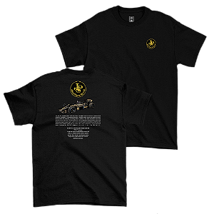 Camiseta  History Lotus Preta