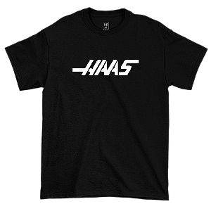 Camiseta Basic Haas Preta
