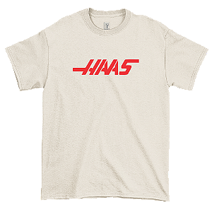 Camiseta Basic Haas Off White