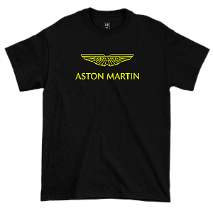 Camiseta Basic Aston Martin Preta