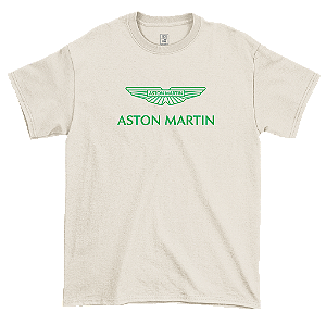 Camiseta Basic Aston Martin Off White