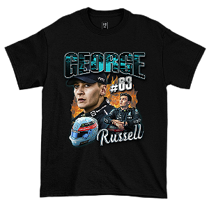 Camiseta Vintage George Russell