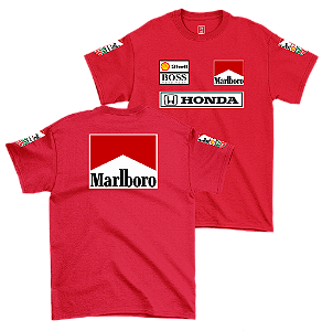 Camiseta History  Marlboro Vermelha