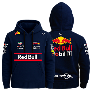 Moletom Red Bull Azul 2025 (unissex)