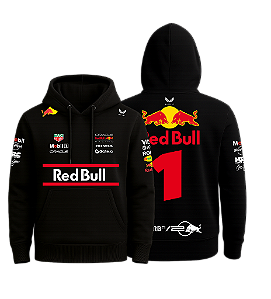 Moletom Red Bull Max Preto 2025 (unissex)