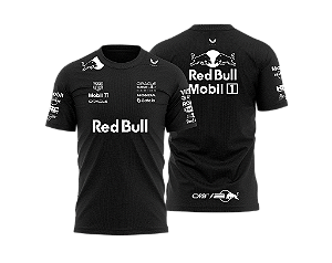 Camiseta Red Bull Racing Black 2025