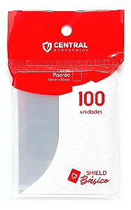 Central Shield Básico 100 Sleeves 65x90mm Pokémon TCG Magic