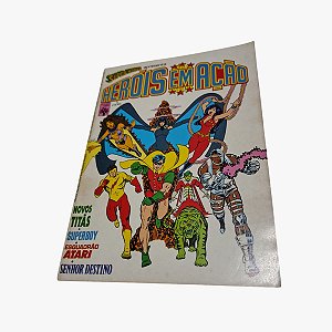 Heróis em ação nº 3 - Vários super heróis