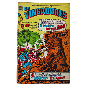 OS VINGADORES nº 08 - Editora Bloch