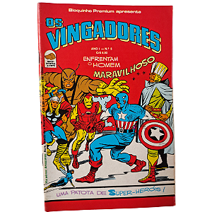 OS VINGADORES nº 05 - Editora Bloch