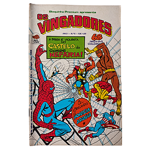 OS VINGADORES nº 06 - Editora Bloch