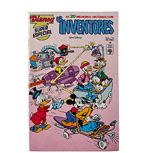 DISNEY SUPER ESPECIAL nº 18 - Os Inventores - Editora Abril