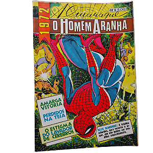 ALMANAQUE O HOMEM ARANHA 1972 - Editora EBAL