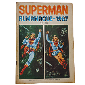 ALMANAQUE SUPERMAN 1967 - Editora EBAL