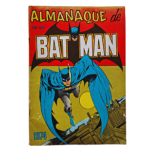 ALMANAQUE DE BATMAN 1974 - Editora EBAL