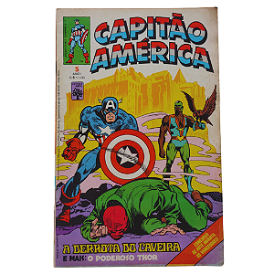 CAPITÃO AMÉRICA nº 05 - Editora Abril
