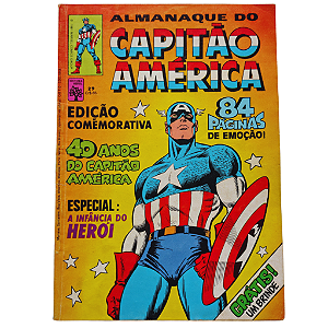 ALMANAQUE DO CAPITÃO AMÉRICA nº 29 - Editora Abril
