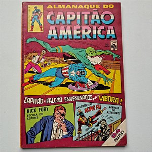 ALMANAQUE DO CAPITÃO AMÉRICA nº 30 - Editora Abril