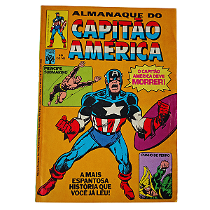 ALMANAQUE DO CAPITÃO AMÉRICA nº 40 - Editora Abril