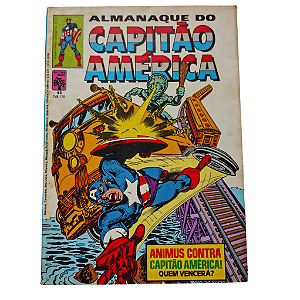 ALMANAQUE DO CAPITÃO AMÉRICA nº 43 - Editora Abril