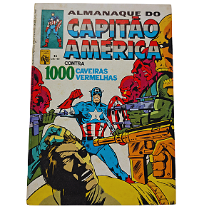 ALMANAQUE DO CAPITÃO AMÉRICA nº 45 - Editora Abril