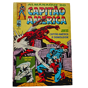 ALMANAQUE DO CAPITÃO AMÉRICA nº 51 - Editora Abril