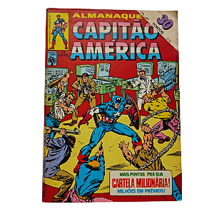 ALMANAQUE DO CAPITÃO AMÉRICA nº 54 - Editora Abril