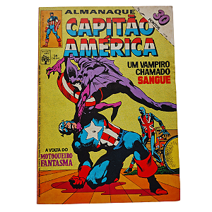 ALMANAQUE DO CAPITÃO AMÉRICA nº 58 - Editora Abril
