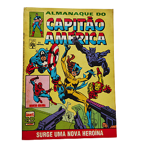 ALMANAQUE DO CAPITÃO AMÉRICA nº 80 - Editora Abril