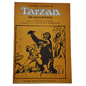 A PRIMEIRA AVENTURA DE TARZAN - Editora EBAL