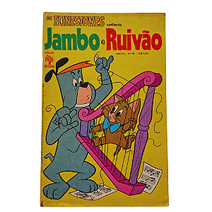 OS FLINTSTONES APRESENTA JAMBO/RUIVÃO nº 36 - Editora Abril