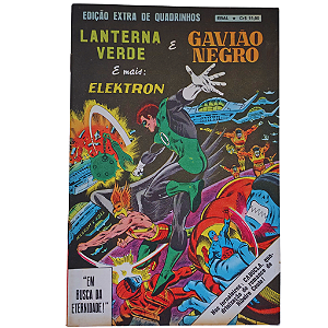 LANTERNA VERDE/GAVIÃO NEGRO/ELEKTRON - Editora EBAL