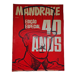MANDRAKE 40 ANOS - Editora RGE