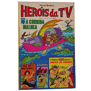 HERÓIS DA TV nº 21 - 1ª Edição - Hanna Barbera