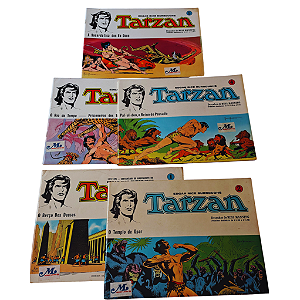 TARZAN - Coleção Russ Manning - Editora Ebal
