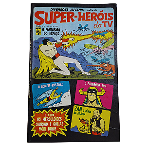 SUPER HERÓIS DA TV nº 15 - Diversões Juvenis - Editora Abril
