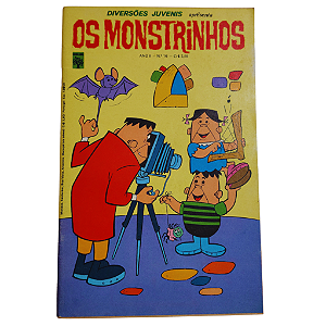 OS MONSTRINHOS nº 16 - Diversões Juvenis - Editora Abril