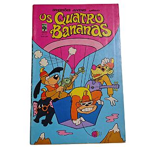OS QUATRO BANANAS nº 17 - Diversões Juvenis - Editora Abril