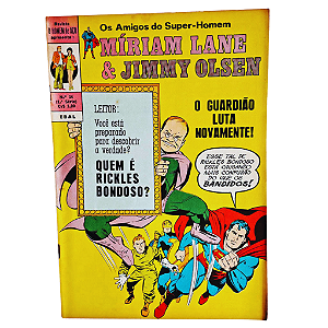 MIRIAM LANE & JIMMY OLSEN nº 34 - Editora EBAL