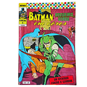 BATMAN Em Cores nº 06 - Editora EBAL