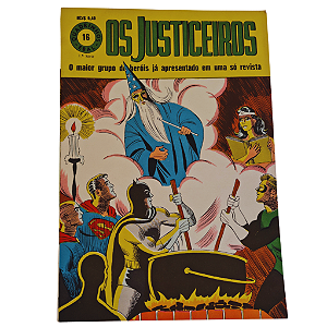 OS JUSTICEIROS nº 16 - 1ª Série - Editora EBAL