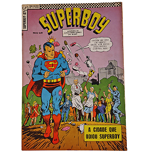 SUPERBOY nº 37 - 1a Série - Editora EBAL