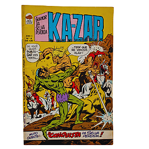 KA-ZAR nº 08- Editora Bloch