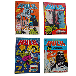 O INCRÍVEL HULK - Pack - Edições: 23 25 26 27 - Editora Abril