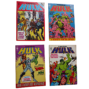 O INCRÍVEL HULK - Pack - Edições: 28 30 31 32 - Editora Abril