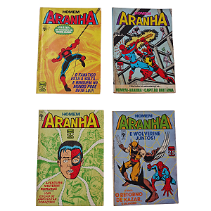 HOMEM ARANHA - Pack - Edições: 35 36 37 38 - Editora Abril
