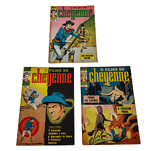 O FILHO DE CHEYENNE - Pack Edições: 26 27 28 - 3a Série - Editora EBAL