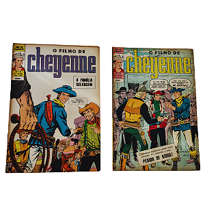 O FILHO DE CHEYENNE - Pack - Edições: 34 e 35 - 3a Série - Editora EBAL